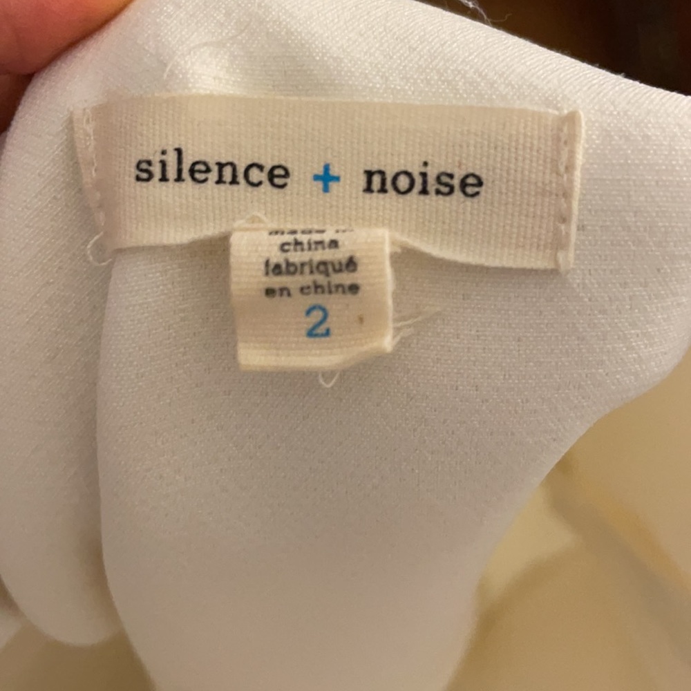 white dress from silence and noise, size 2 - Picture 3 of 3